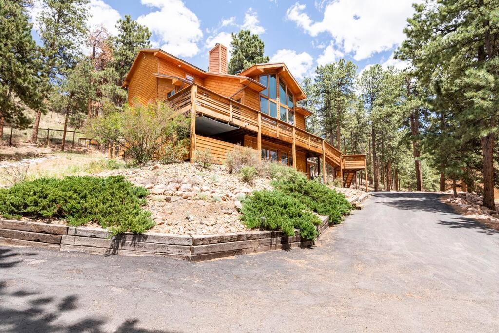 Private Hot Tub Overlooking Pikes Peak Woodland Park Luaran gambar
